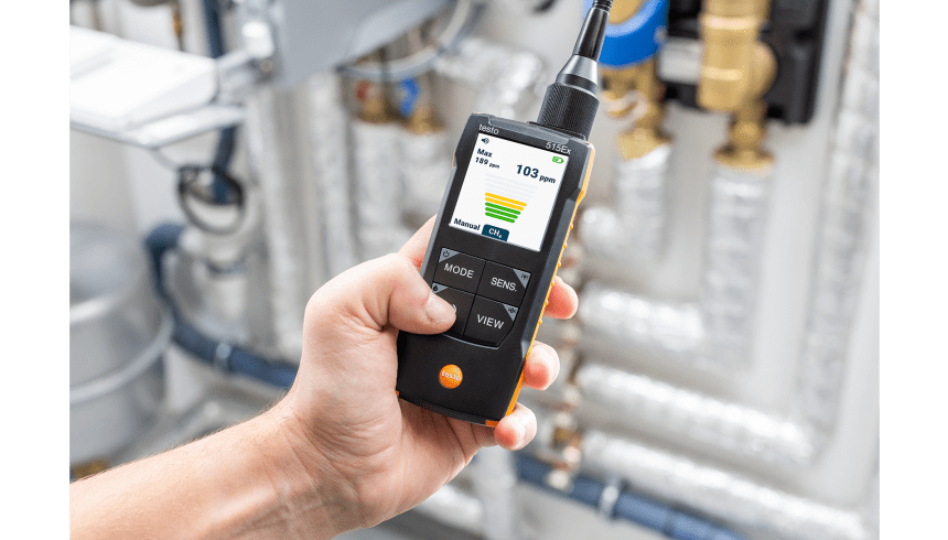 Testo 515 Ex - Kombinovaný detektor plynov a chladív